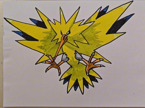 神奇宝贝大全怎么画