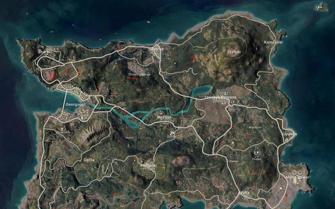 绝地求生地图怎么看[图1]